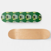 Verrücktes Gesicht Skateboard (Horizontal)