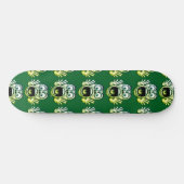 Verrücktes Gesicht Skateboard (Horizontal)