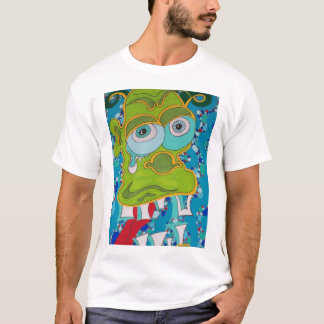 Verrücktes Gesicht T-Shirt