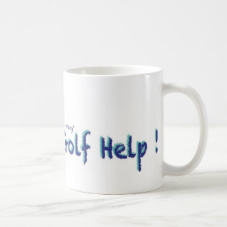 Verrücktes Golf Help.com besitzen Drehung auf Mode Kaffeetasse