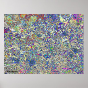 Verrücktes Gras Poster