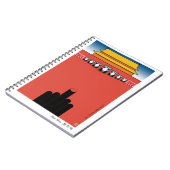 Verrücktes Krabbennotizbuch Notizblock (Linke Seite)