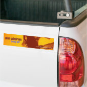 verrücktes Mädchen der Singlestoßdämpfer Autoaufkleber (Auf Lkw)