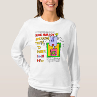 VERRÜCKTES MÄDCHEN TRUTHSEEKER T-Shirt