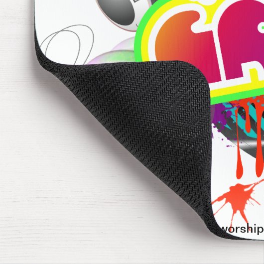 "Verrücktes" Mousepad (Ecke)