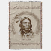 Verrücktes Pferd Decke (Vorderseite Vertikal)