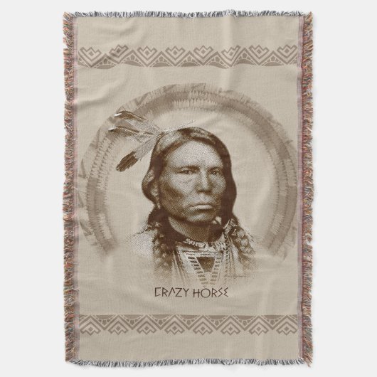 Verrücktes Pferd Decke (Vorderseite Vertikal)