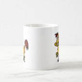 Verrücktes Pferd Kaffeetasse (Mittel)