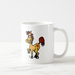 Verrücktes Pferd Kaffeetasse
