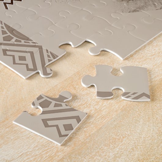 Verrücktes Pferd Puzzle (Seite)