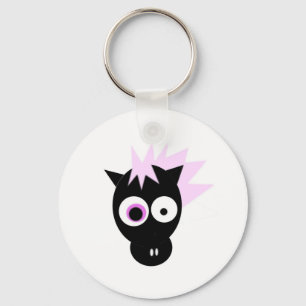 Verrücktes Pferd Schlüsselanhänger