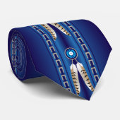 Verrücktes Pferd (Träumen) Krawatte (Gerollt)