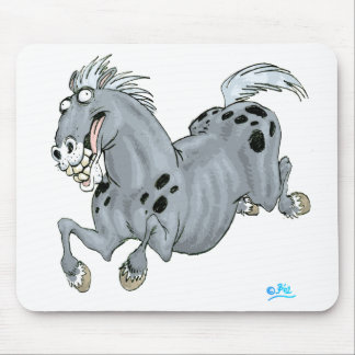 Verrücktes Pferdmousepad Mousepad