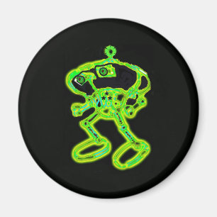 Verrücktes Smacky! Roboter MagNEAT-O! Magnet