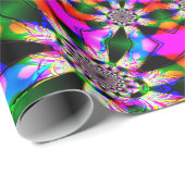 Verrücktes Spray-Packpapier Geschenkpapier (Rolleneckpunkt)