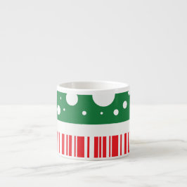 Verrücktes Weihnachten Espressotasse