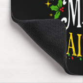 Verry Merry Waitress Weihnachtsserver Paja Mousepad (Ecke)