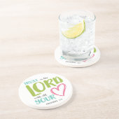 VERS 5 DER SPRICHWORT-3 SANDSTEIN UNTERSETZER (Seite)