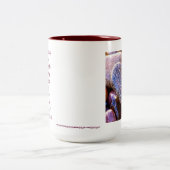 Vers der Herz-Tassen-w/Scripture Zweifarbige Tasse (Mittel)