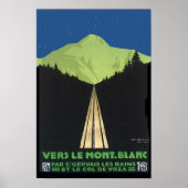 Vers Le Mont. Blanc Poster (Vorne)