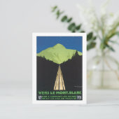 Vers le Mont Blanc Postkarte (Stehend Vorderseite)
