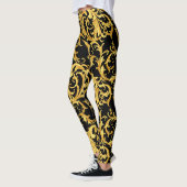 Versace Barocco Collection-Muster Leggings (Links)