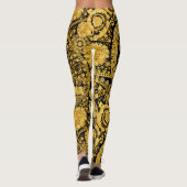 Versace Barocco MRHNVRL Design Muster. Barock Leggings (Rückseite)