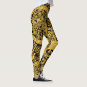 Versace Barocco MRHNVRL Design Muster. Barock Leggings (Rechts)