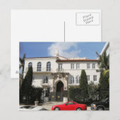 Versace Mansion Postkarte (Vorne/Hinten)