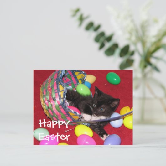 Versace's Osterwünschte Postkarte (Stehend Vorderseite)