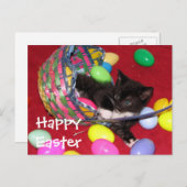 Versace's Osterwünschte Postkarte (Vorne/Hinten)