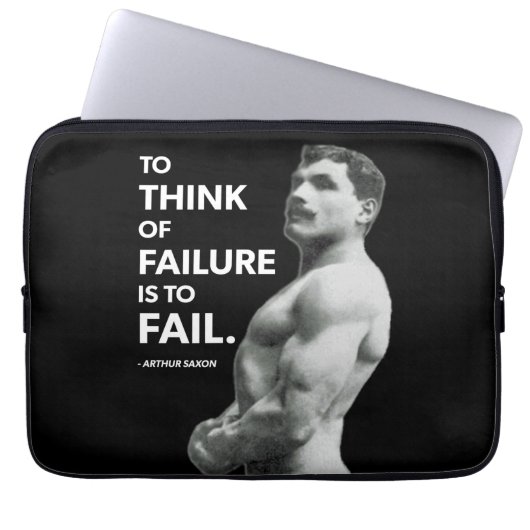 Versag (Arthur Sachsen) - Bodybuilding der Alten S Laptopschutzhülle (Vorderseite)