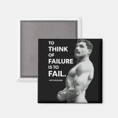 Versag (Arthur Sachsen) - Bodybuilding der Alten S Magnet (Vorderseite/Rückseite)