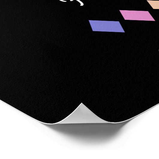 Versag nochmal. Versag Better - Samuel Beckett Zit Poster (Ecke)