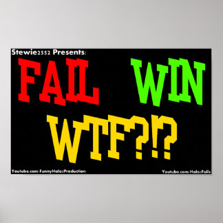 VERSAG, WIN, WTF! POSTER! POSTER