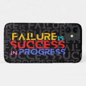 Versagen ist Erfolg bei Motivierend Zitaten. Case-Mate iPhone Hülle (Rückseite (Horizontal))