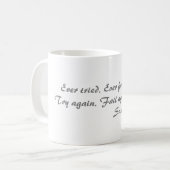 Versagen Sie bessere Tasse (Vorderseite Links)