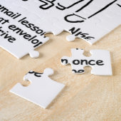 Versagt E-Mail-Computerunterricht Puzzle (Seite)