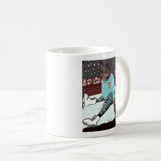 Versagt Skater Kaffeetasse (VorderseiteRechts)