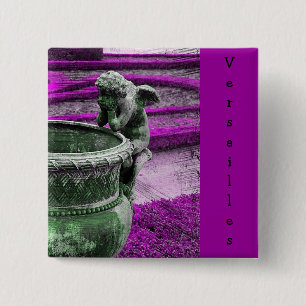 Versailles Angel Grunge Button