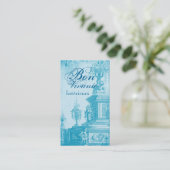 Versailles arbeitet Visitenkarte im Garten (Stehend Vorderseite)