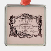 Versailles - Barock - Deko Adlige Hochzeit Ornament Aus Metall (Vorne)