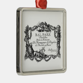 Versailles – baroque – deco noble Wedding marriage Ornament Aus Metall