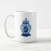 Versailles Chinoiserie Ginger Jar Monogram B Kaffeetasse (Links)
