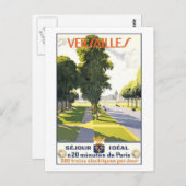 Versailles France Postkarte (Vorne/Hinten)