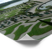 Versailles Garden Orangerie Foto Poster Frankreich (Ecke)