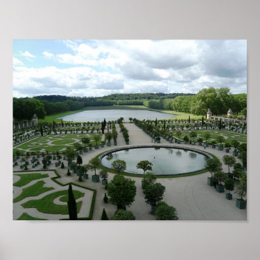 Versailles Garden Orangerie Foto Poster Frankreich (Vorne)