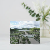 Versailles Gardens Pools Orangerie Frankreich Post Postkarte (Stehend Vorderseite)