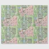 Versailles Map Geschenkpapier (Flach)