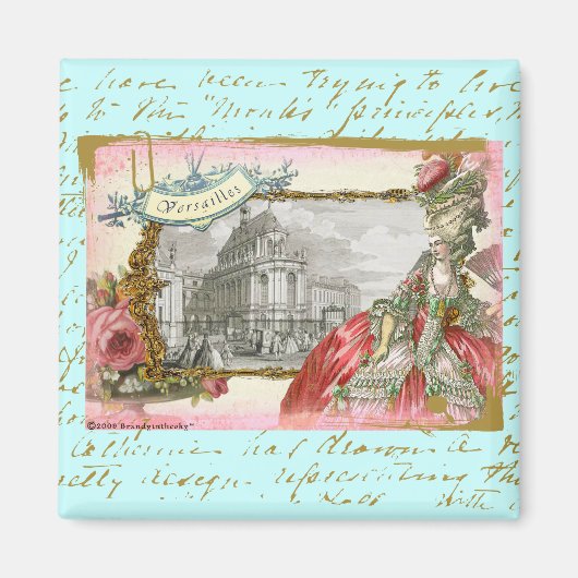 Versailles Marie Antoinette Magnet (Vorne)